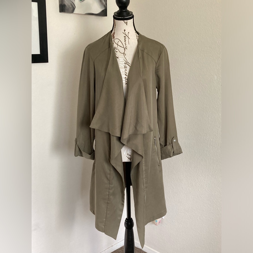 Nicole Miller Open Tencel Jacket (Nwt) Small